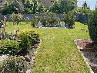 Garten mit Buddha